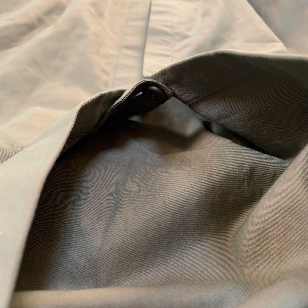 【玉蟲色/112cm丈(背面120cm)】バーバリー トレンチコート D環