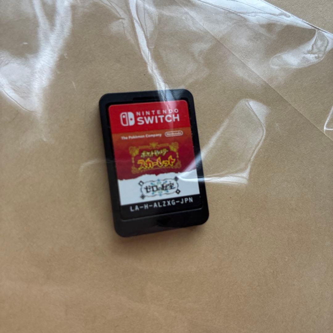 ✴︎迅速即日発送✴︎ポケットモンスター スカーレット Switch ゼロの秘宝