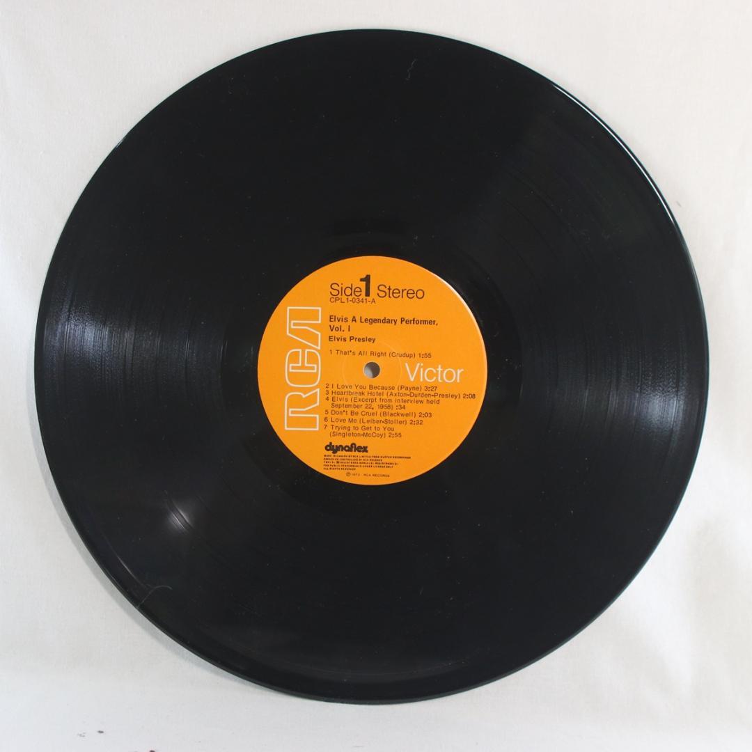Elvis Presley A Legendary Performer カナダ盤