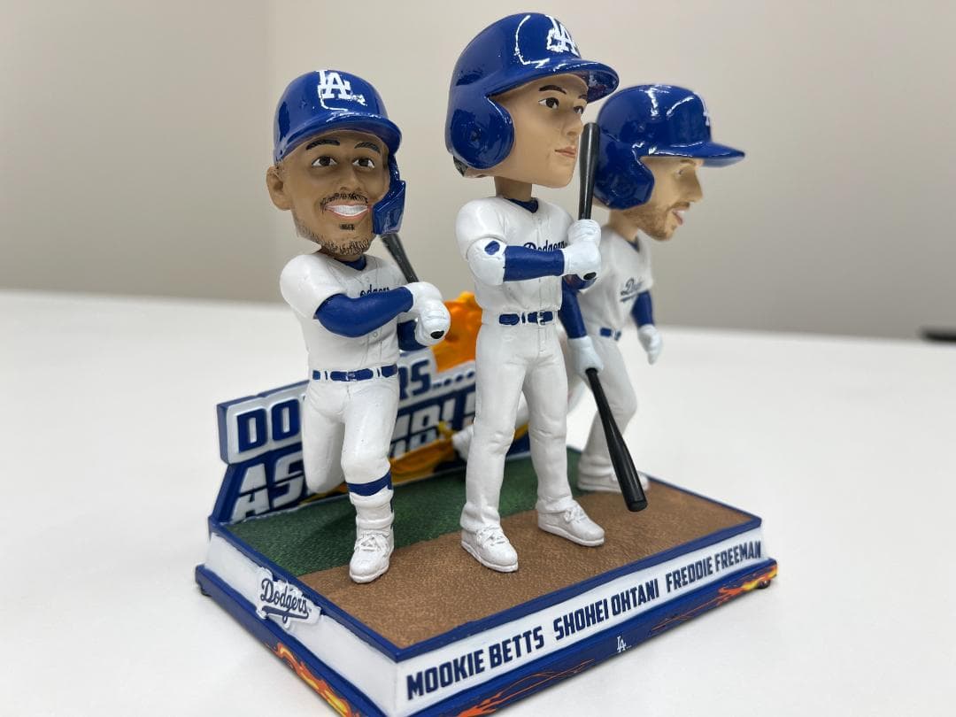 【360個限定品】ドジャース 大谷・ベッツ・フリーマンMVPトリオボブルヘッド