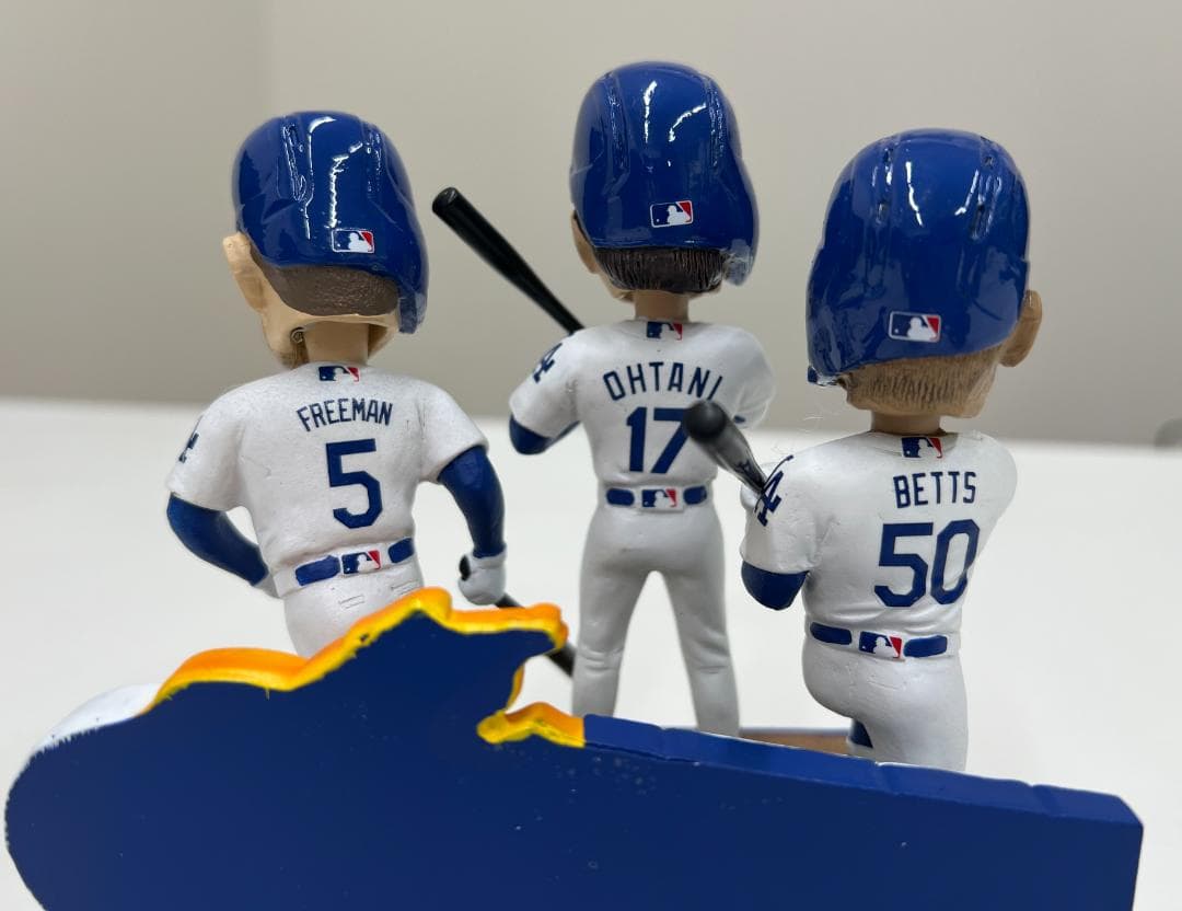 【360個限定品】ドジャース 大谷・ベッツ・フリーマンMVPトリオボブルヘッド