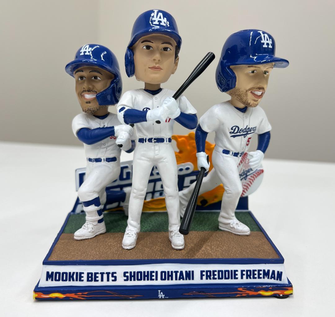 【360個限定品】ドジャース 大谷・ベッツ・フリーマンMVPトリオボブルヘッド