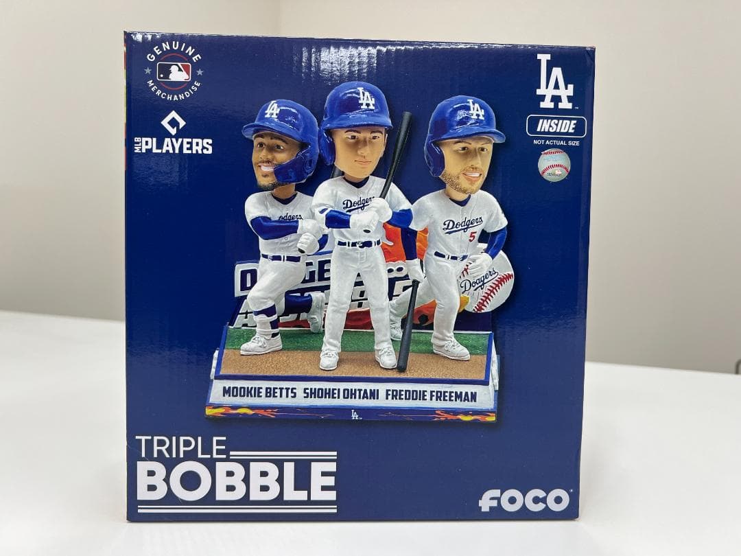 【360個限定品】ドジャース 大谷・ベッツ・フリーマンMVPトリオボブルヘッド