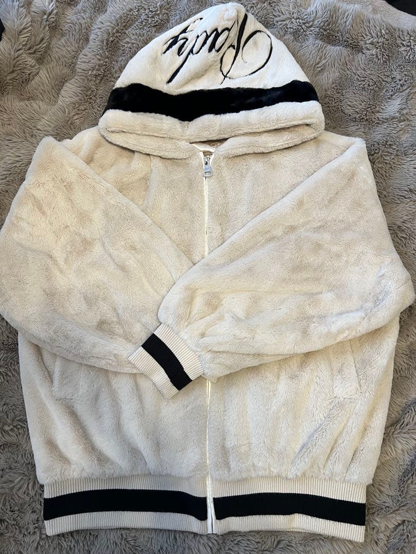 【茶】Rady ファーブルゾン ベージュ M