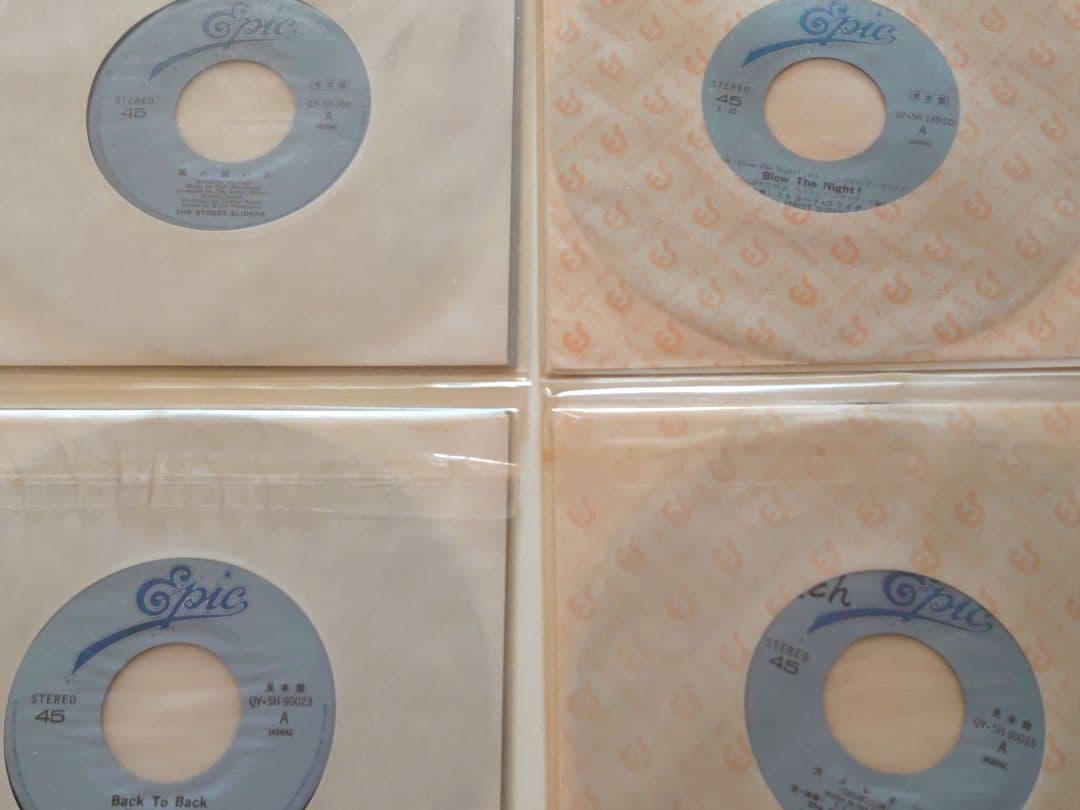 ☆ストリートスライダーズ プロモ シングルレコード STREET SLIDERS