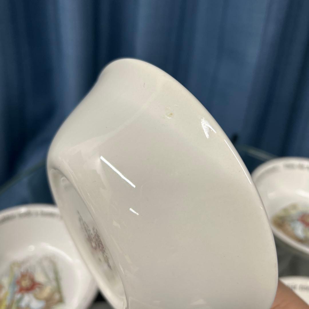 美品 ウェッジウッド ピーターラビット ボウル　5個
