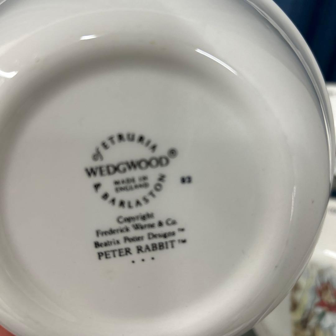 美品 ウェッジウッド ピーターラビット ボウル　5個