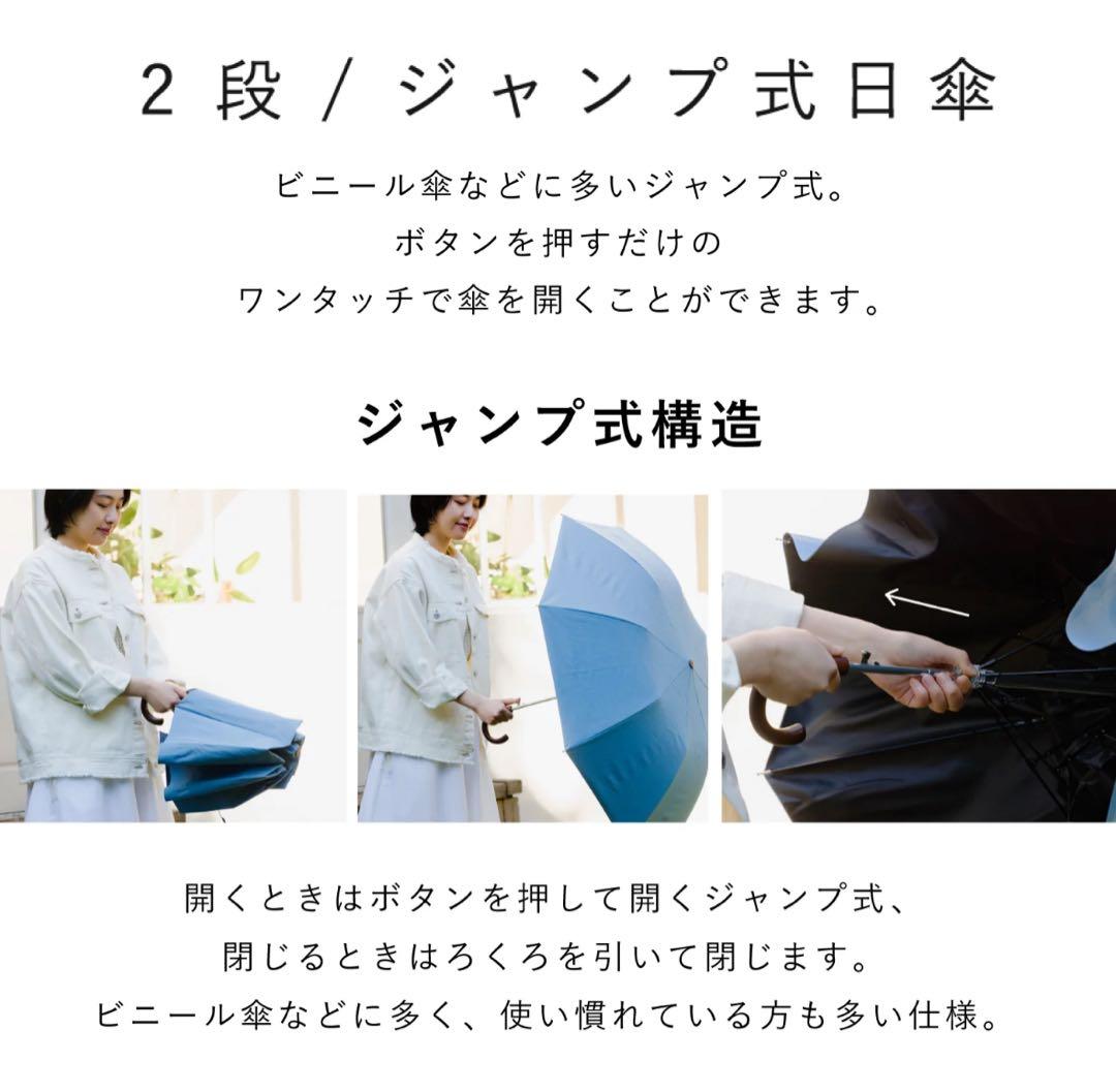 新品【COKAGE+】ワンタッチ木手元55cm リリィホワイト東レサマーシールド