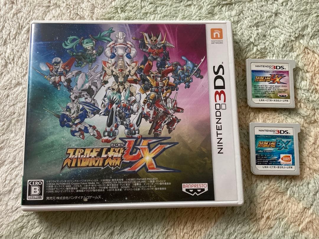 ニンテンドー3DSソフト　スーパーロボット大戦UX BX