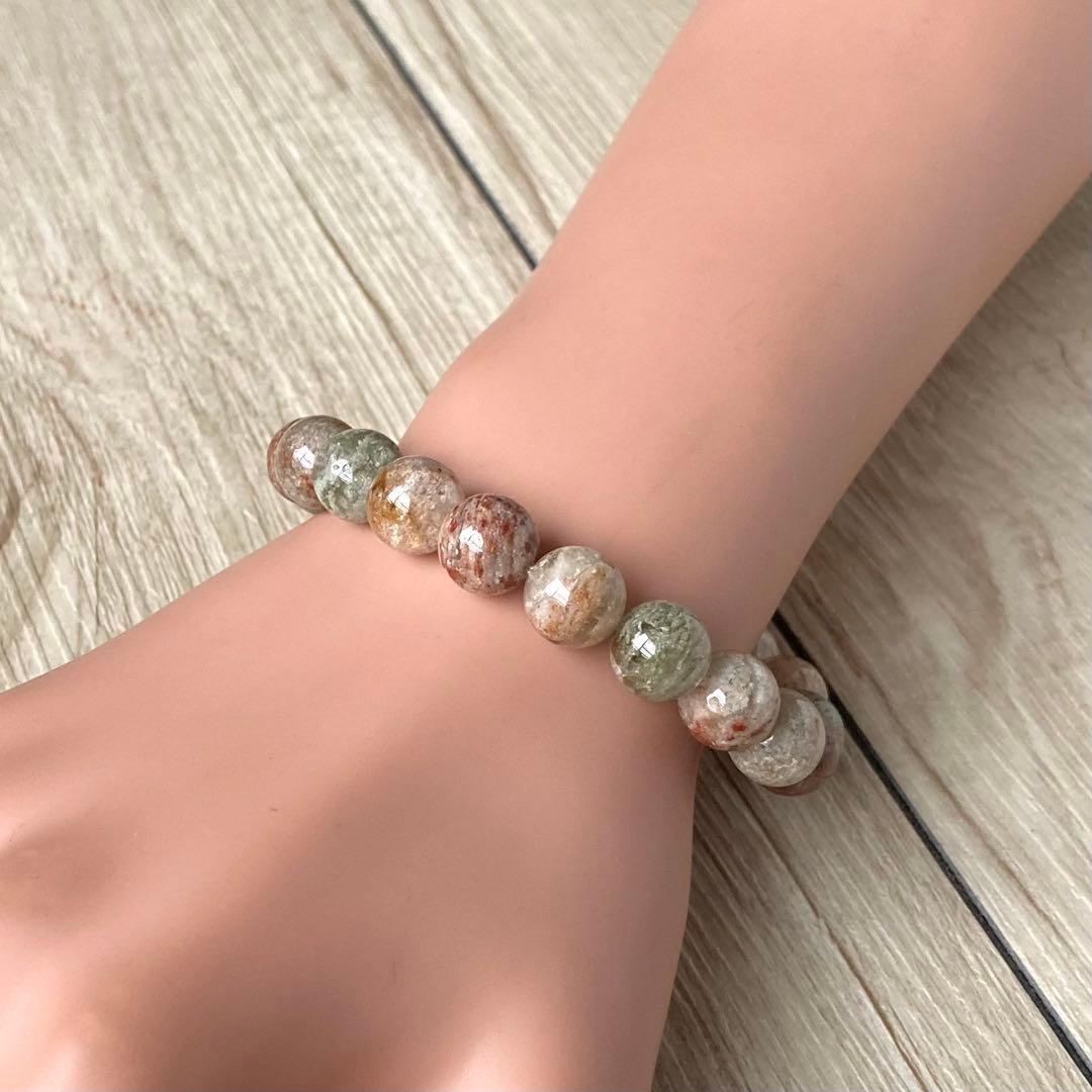 自然が織りなす神秘/マルチカラー千層ファントムガーデンクォーツ/パワーストーン