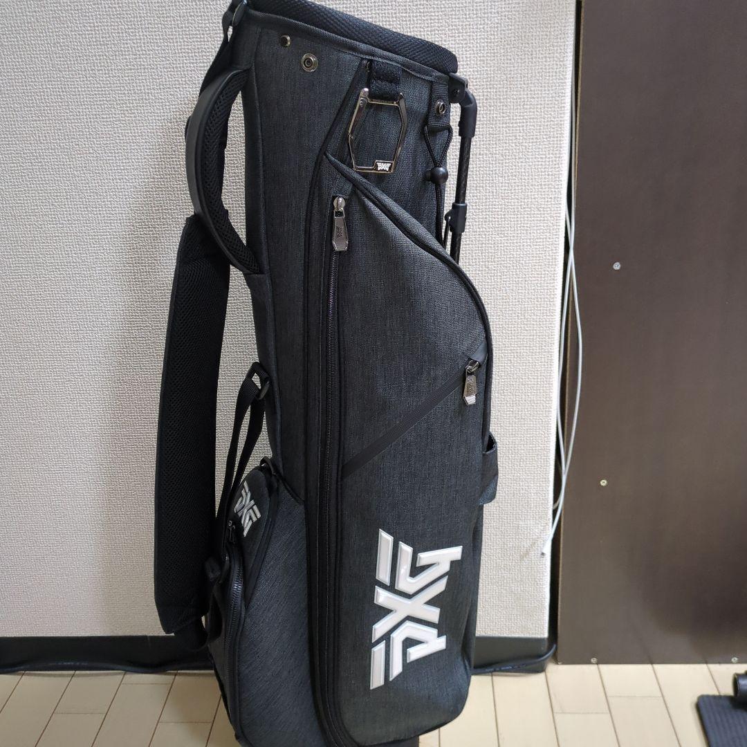PXG スタンド式ゴルフバッグ ダークグレー