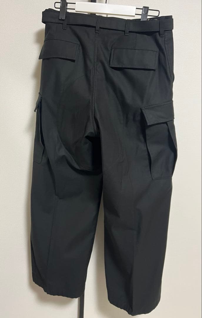 ぽ*ー様 WTAPS×sacai Cotton Back Satin Pants