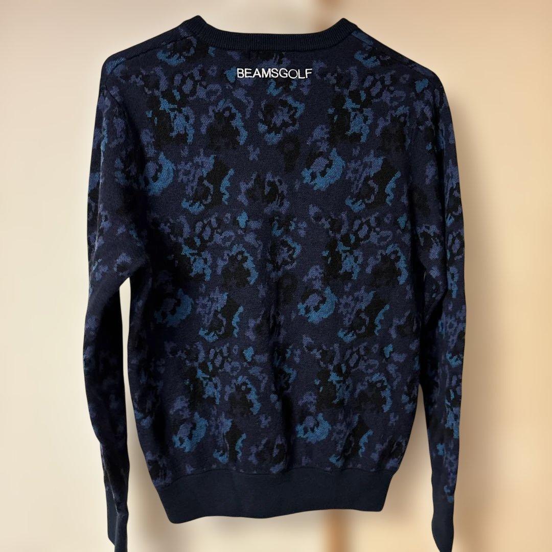 ビームスゴルフ　パープルレーベル　ニット　サイズL