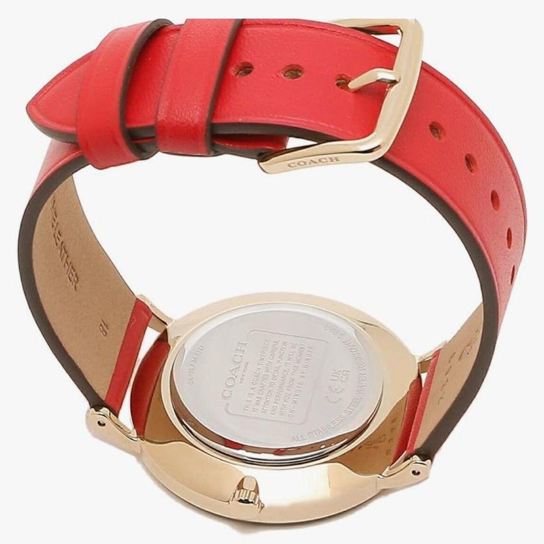 え*み様 【美品】COACH コーチ腕時計 赤レッド 干支 卯年　うさぎ　箱付き