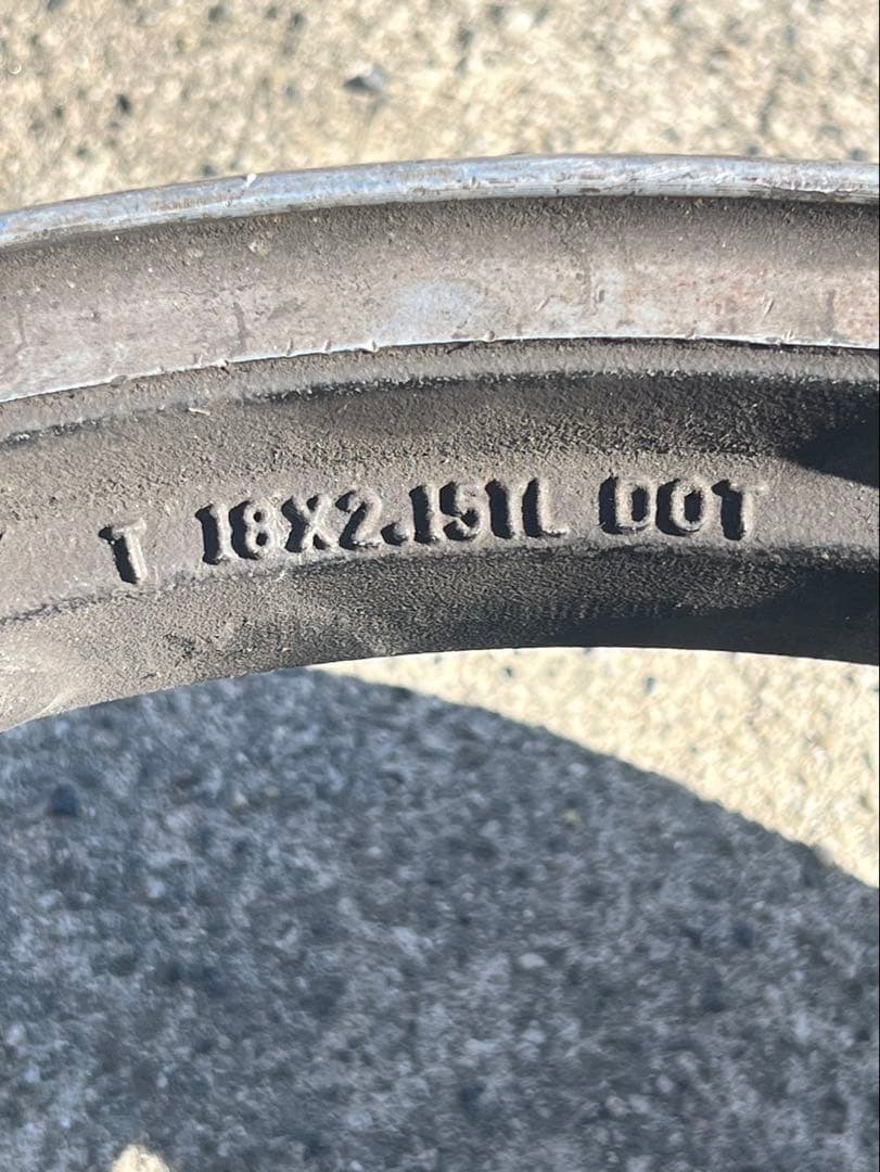 当時物 純正Z1R Z1000MK2 リアホイール