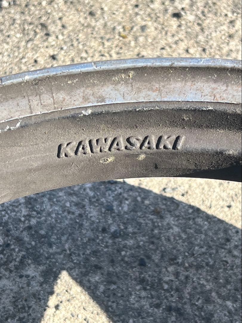 当時物 純正Z1R Z1000MK2 リアホイール