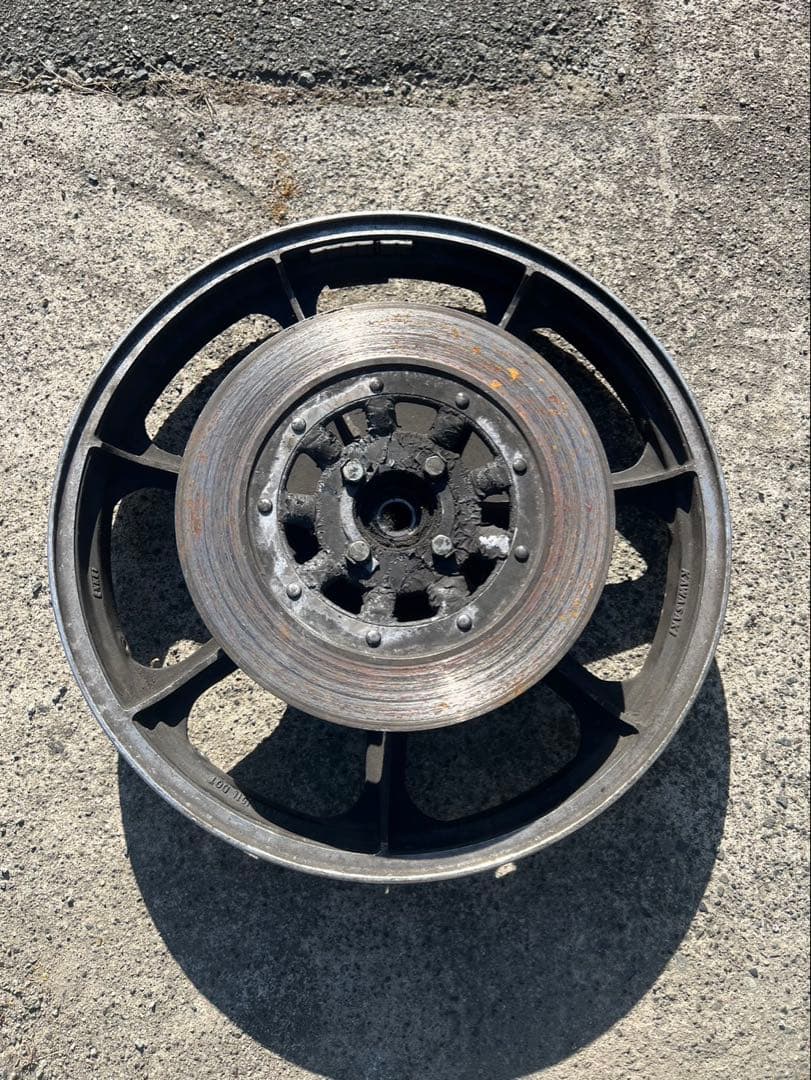 当時物 純正Z1R Z1000MK2 リアホイール