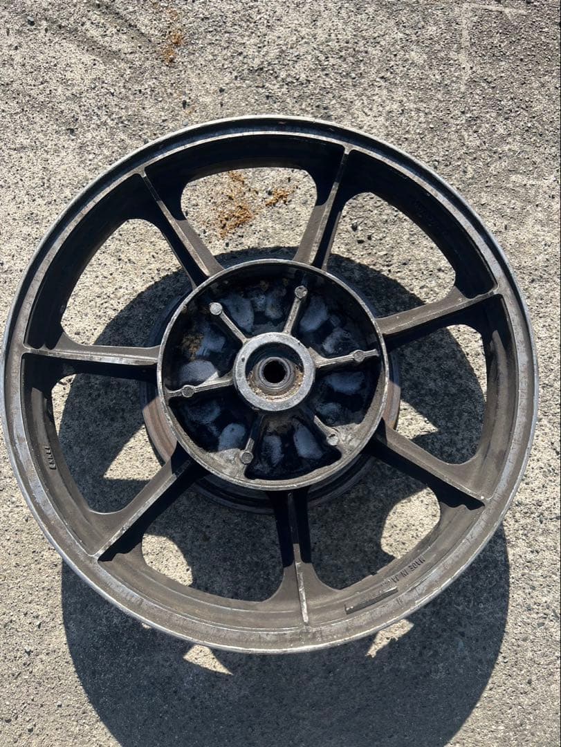 当時物 純正Z1R Z1000MK2 リアホイール