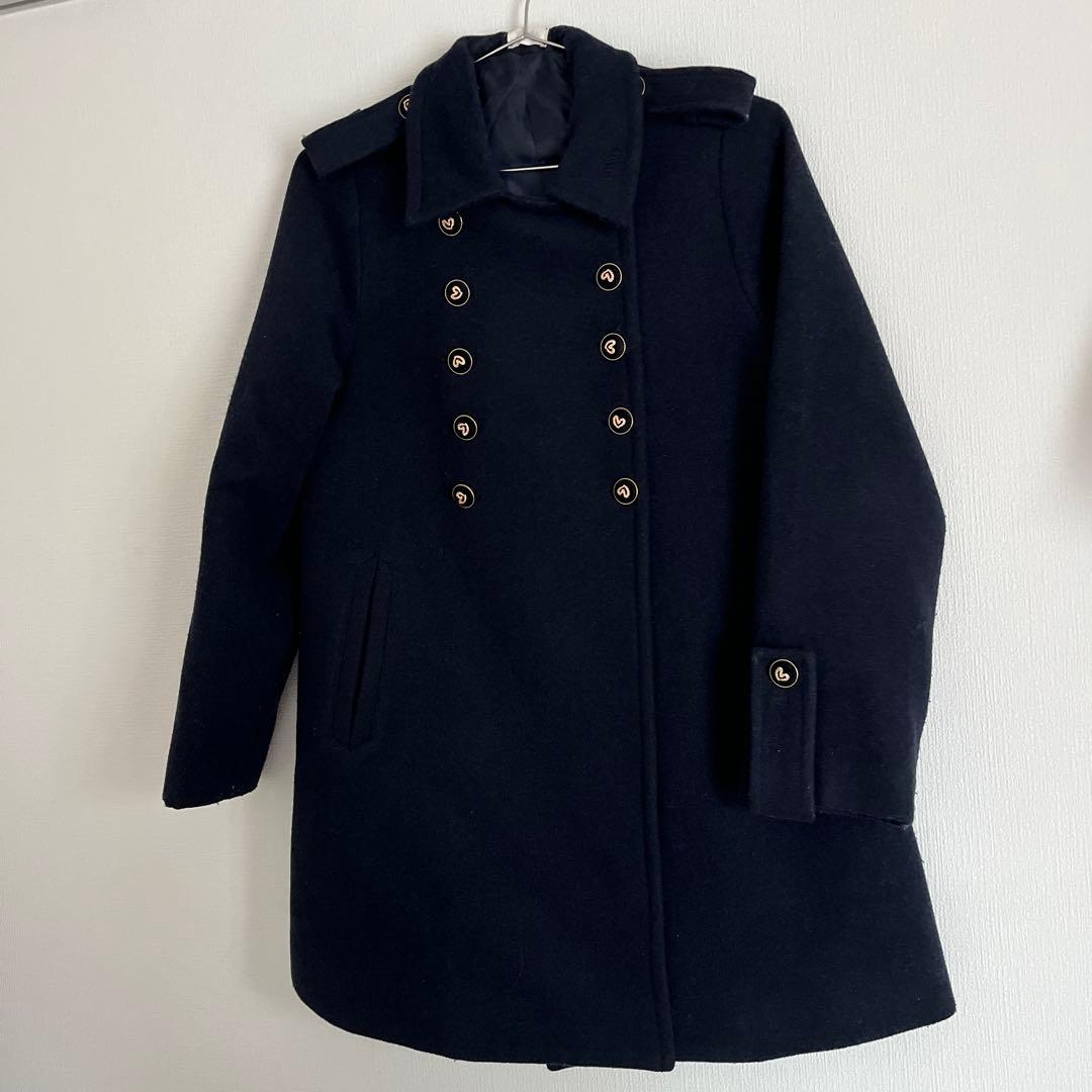 bibiy. コート ネイビー