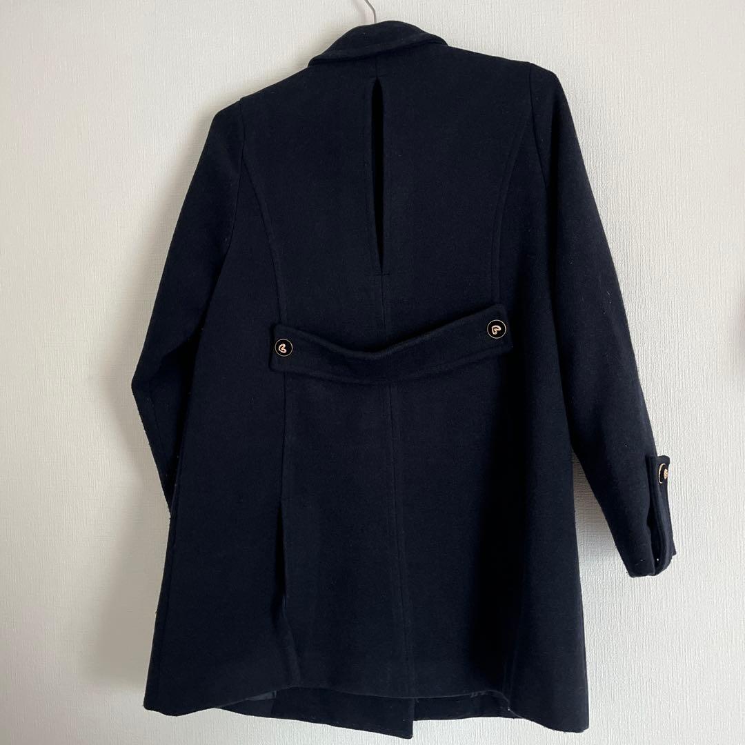 bibiy. コート ネイビー