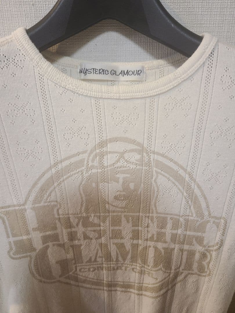 ✨HYSTERIC GLAMOUR ロングTシャツ　白vintage
