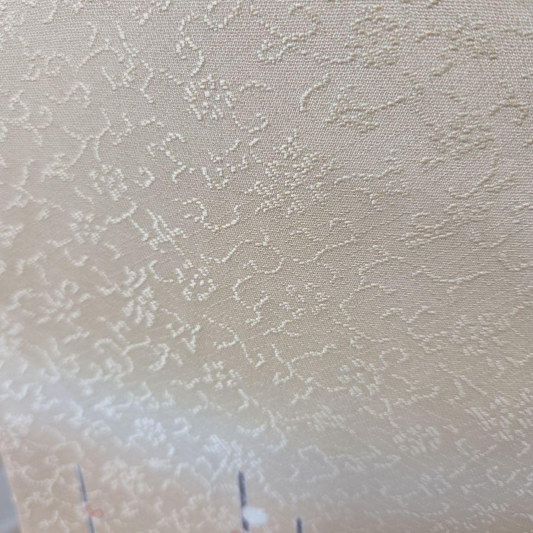 訪問着4点フルセット、着物、袋帯、帯締め、帯揚げ ゆき丈69