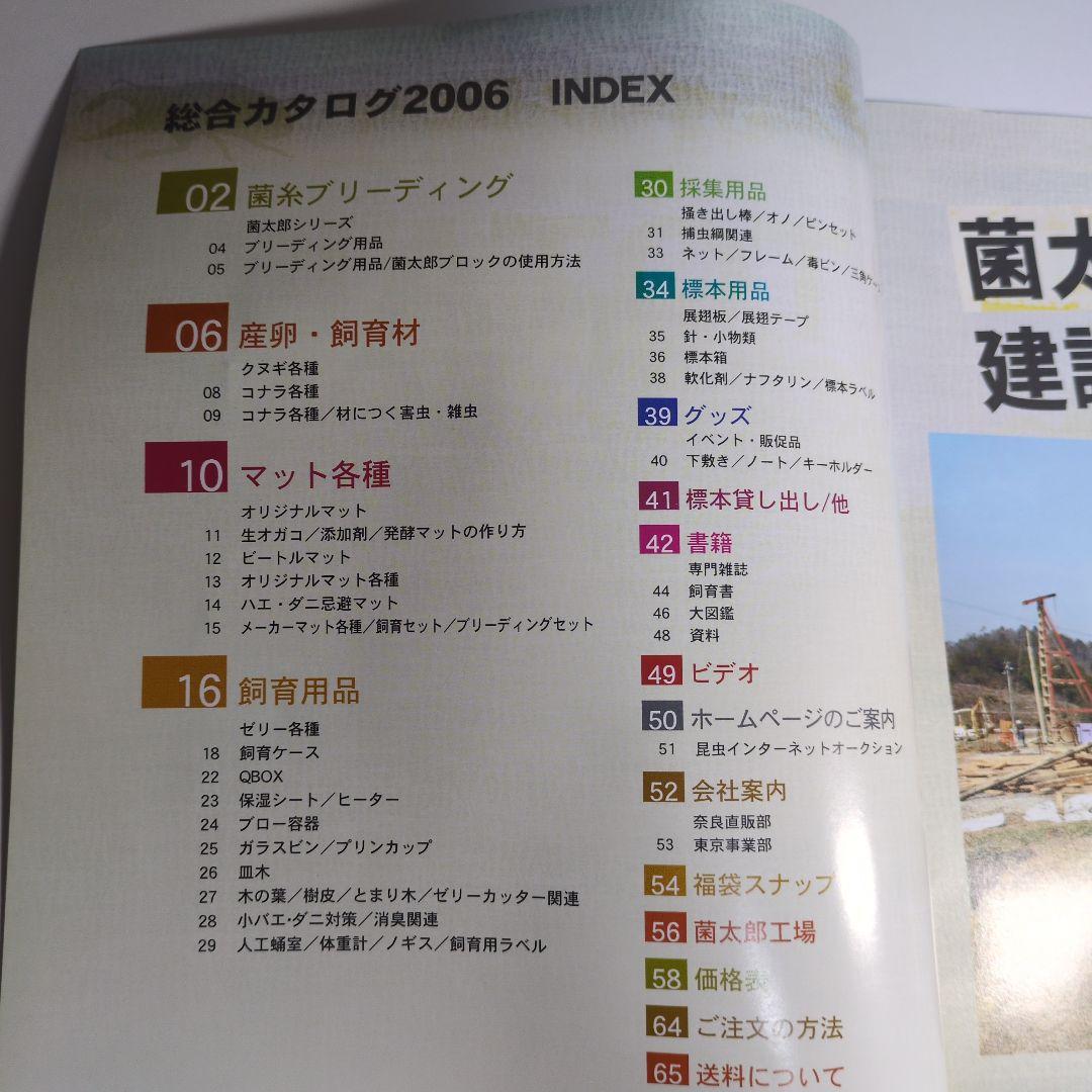 TOTAL CATALOG 2006　レトロ　株式会社奈良オオクワセンター