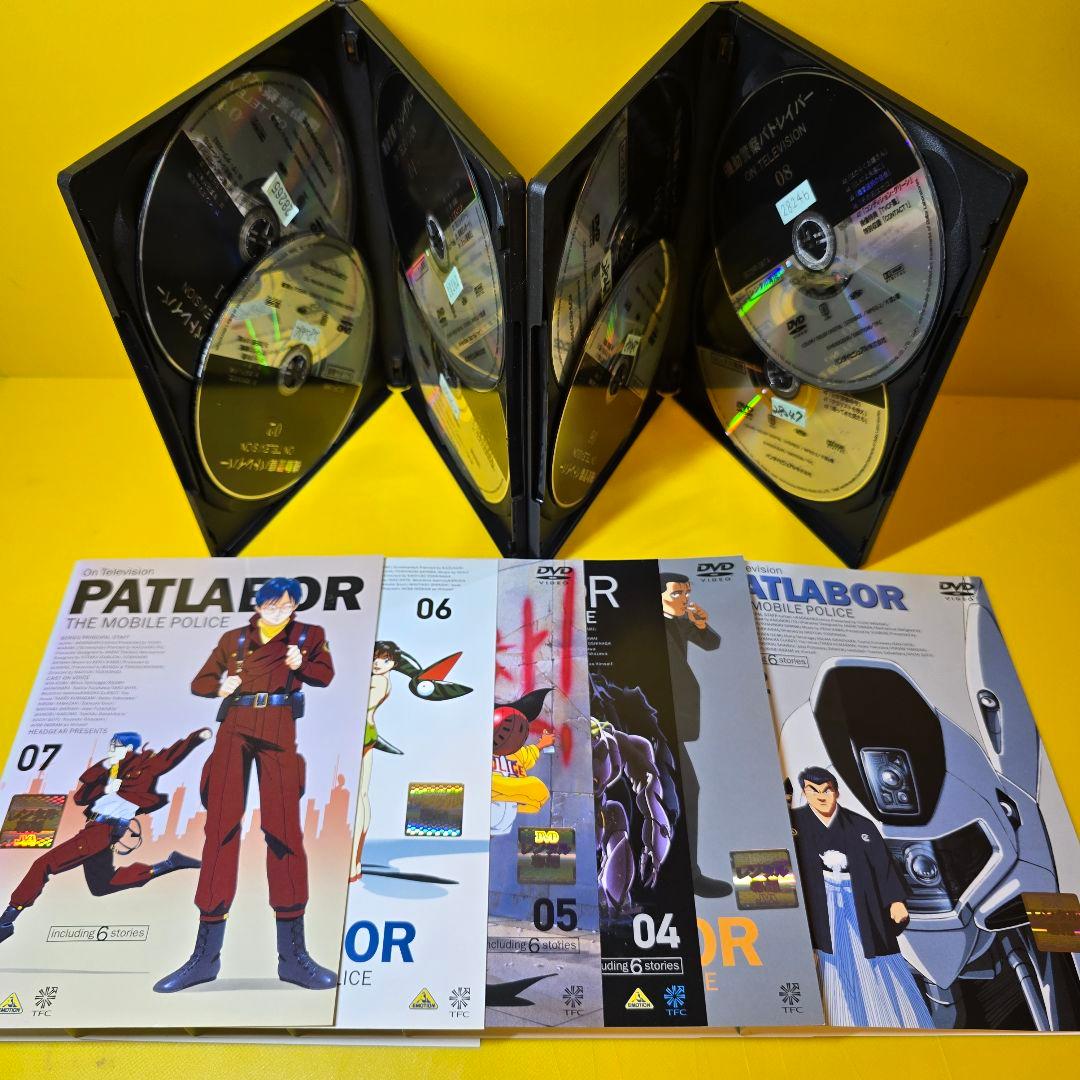 新品ケース交換済　機動警察パトレイバー/劇場版/OVA【DVD】全12巻 セット