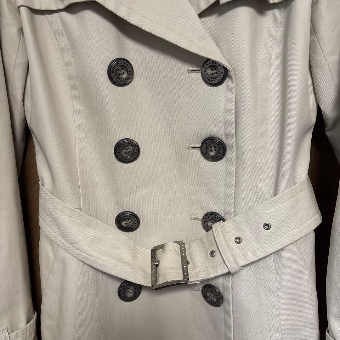 バーバリーブルーレーベル　トレンチコート　ノバチェック