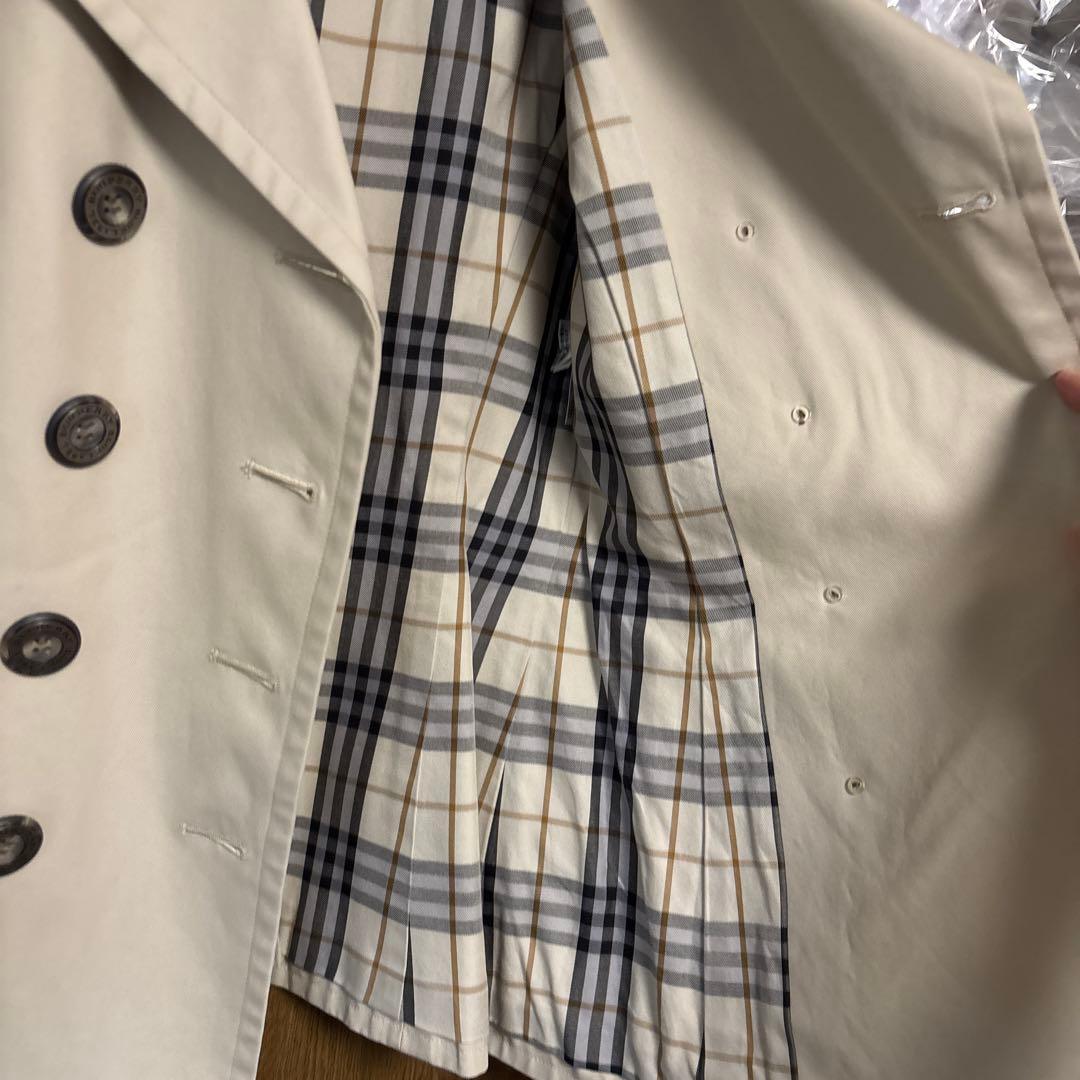 バーバリーブルーレーベル　トレンチコート　ノバチェック