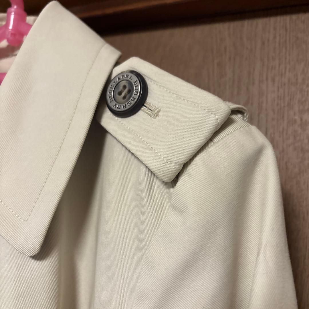 バーバリーブルーレーベル　トレンチコート　ノバチェック