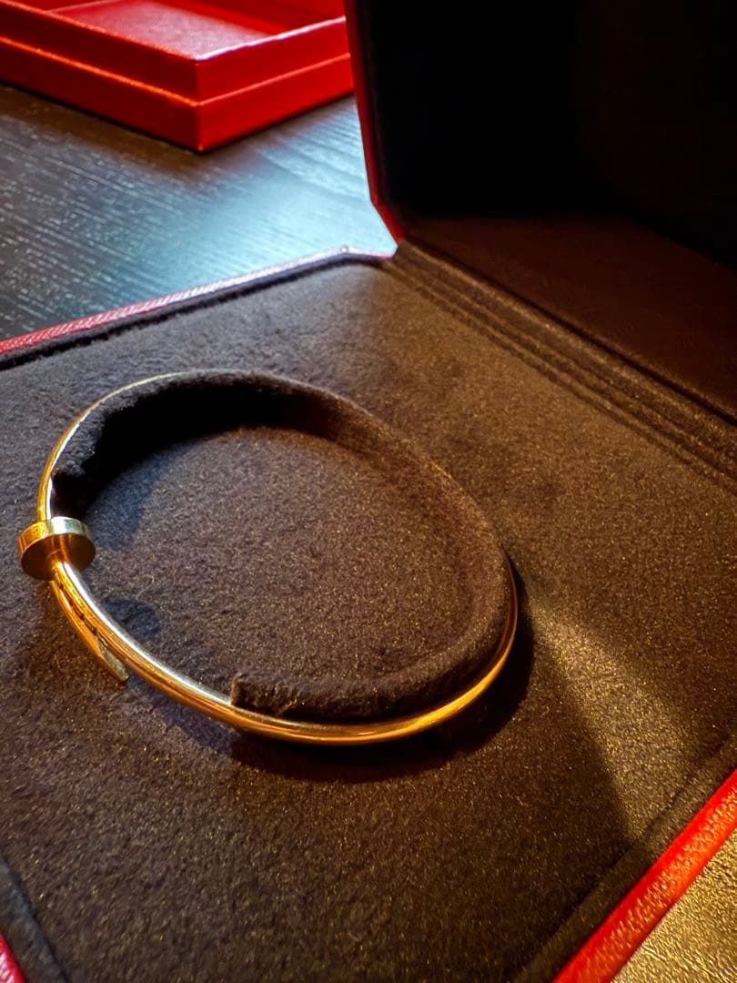 Cartier ジュストアンクル17センチ　イエローゴールド