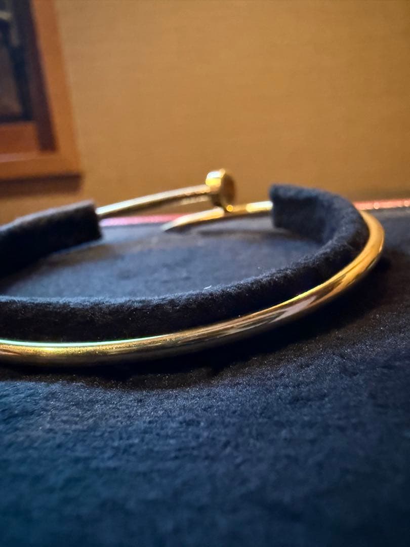 Cartier ジュストアンクル17センチ　イエローゴールド