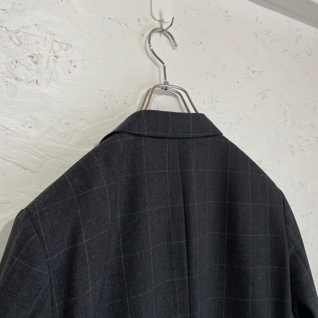 【Brooks Brothers】チェック柄ウールテーラードジャケット　42