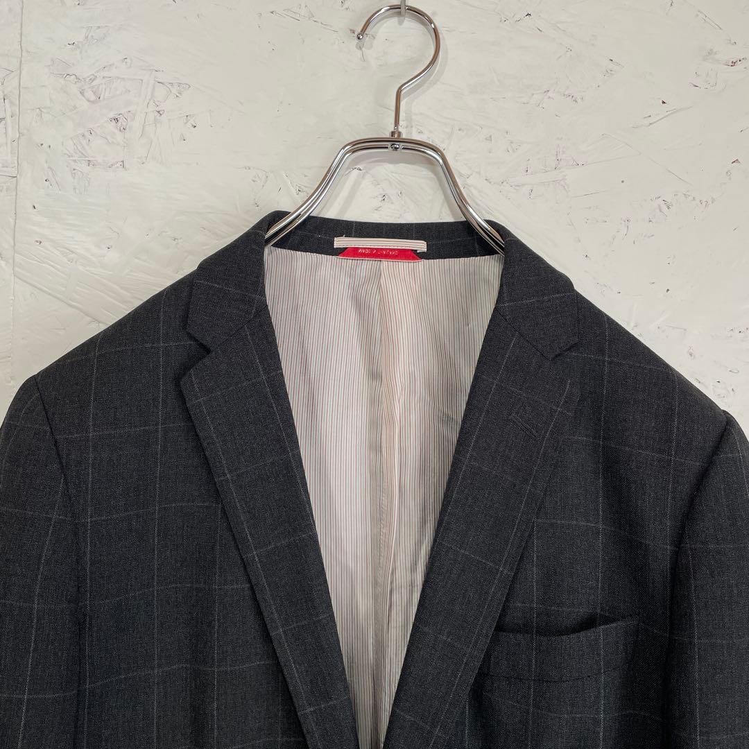 【Brooks Brothers】チェック柄ウールテーラードジャケット　42