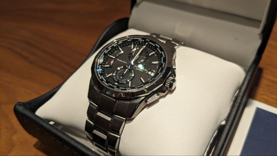 値下げしました!!カシオCASHIO オシアナス　OCW-S2000-1A2jf