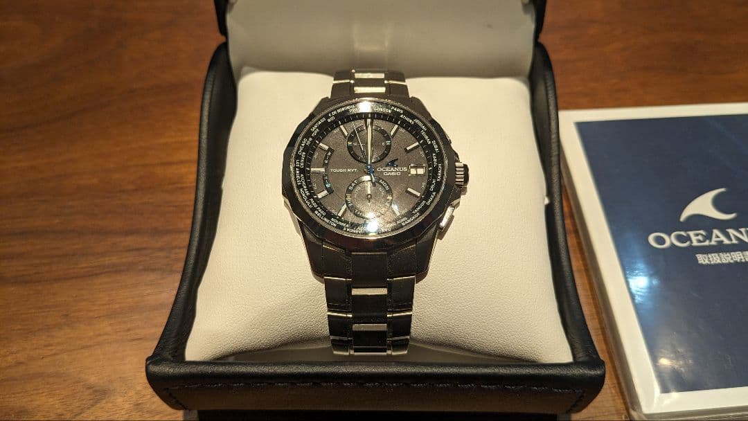 値下げしました!!カシオCASHIO オシアナス　OCW-S2000-1A2jf