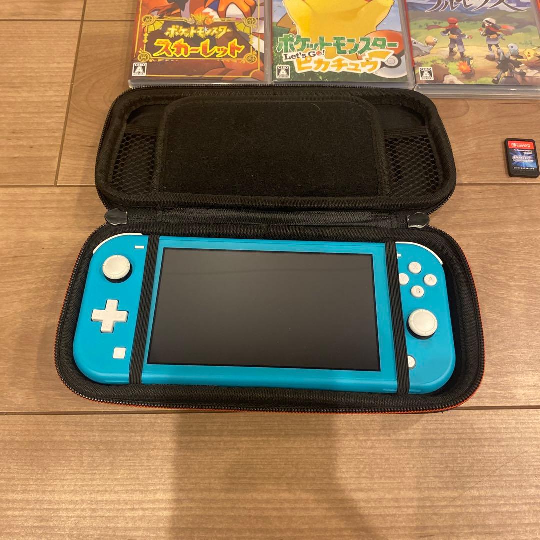 Nintendo Switch Lite 本体ターコイズ + ソフト17本