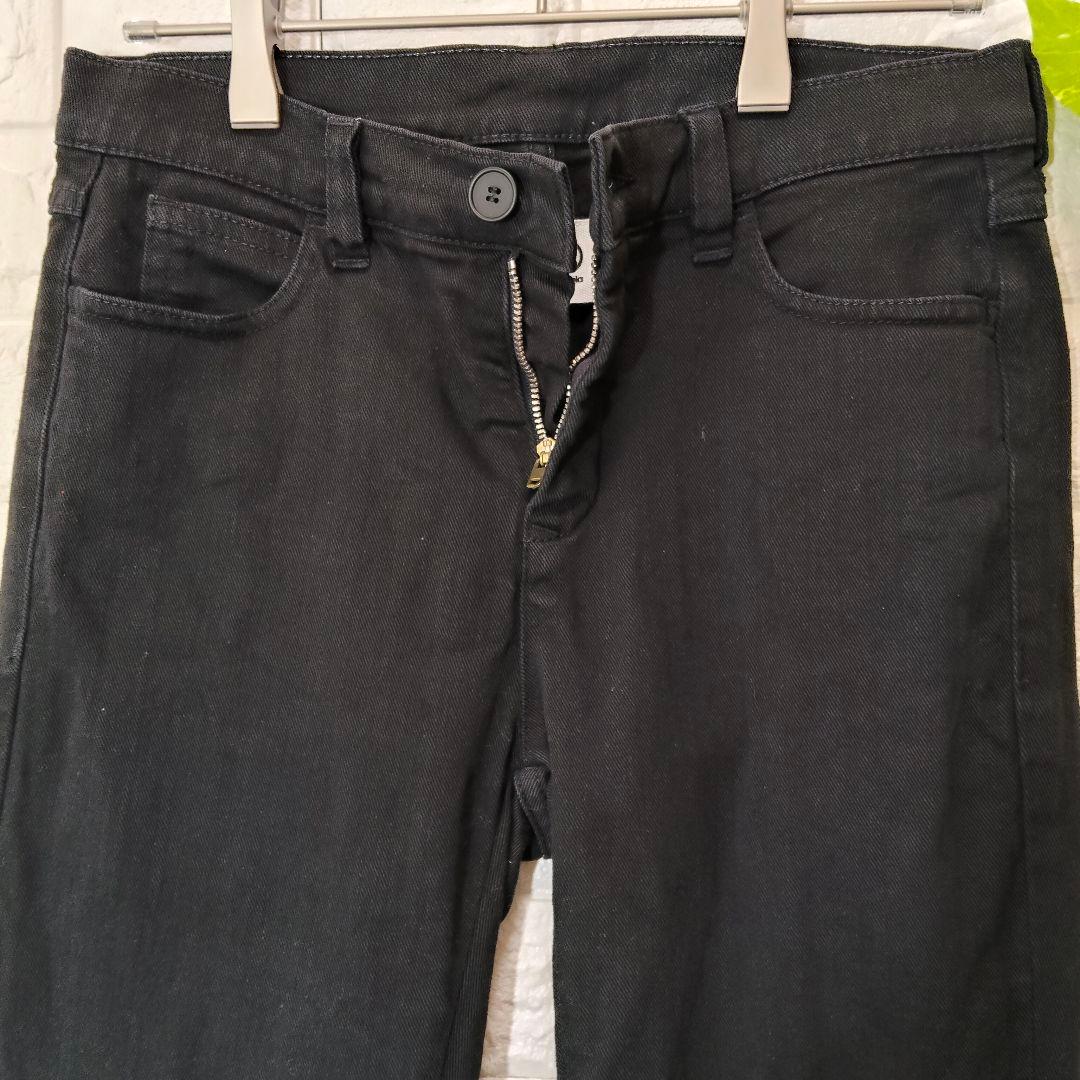 【エムエムシックス メゾンマルジェラ】黒 イタリア製 38 定番ブラック パンツ