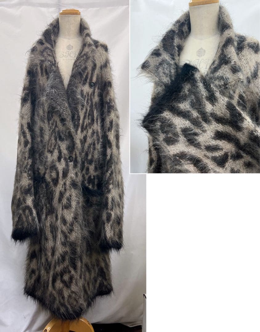 share spirit 25aw レオパードコート　Mステ　hyde着用