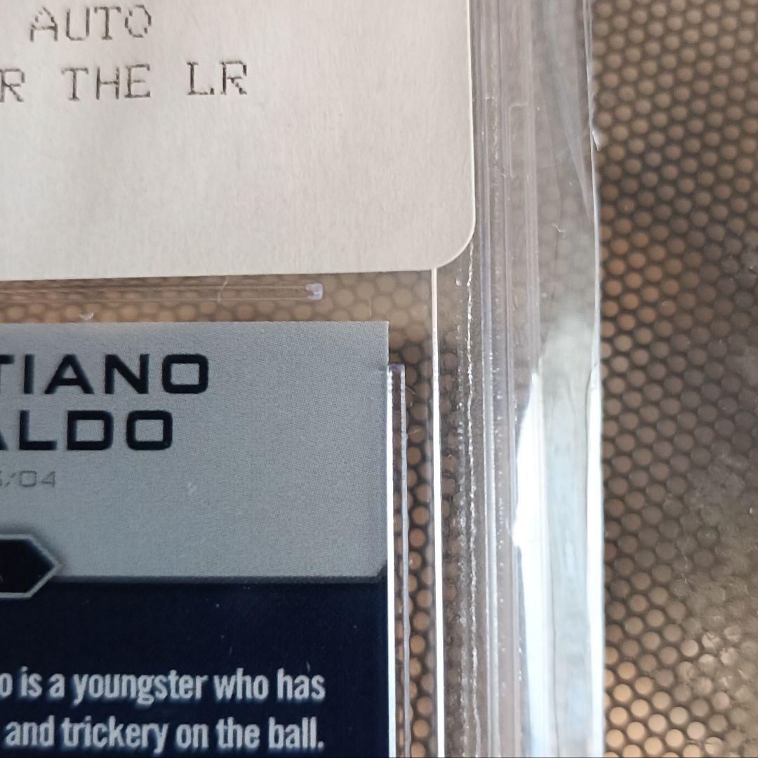 クリスティアーノ・ロナウド／直筆サインカード／TOPPS／RCルーキーカード
