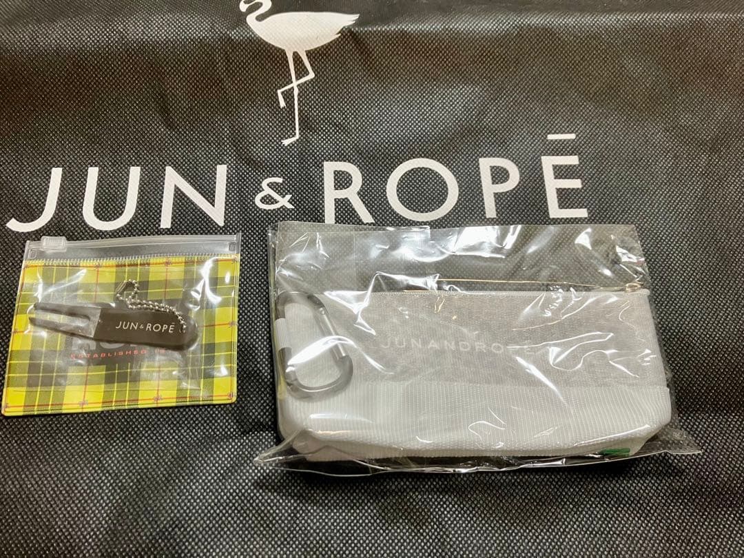 JUN & ROPE' キャディバッグ ベージュ 8.5型 46インチ対応+α