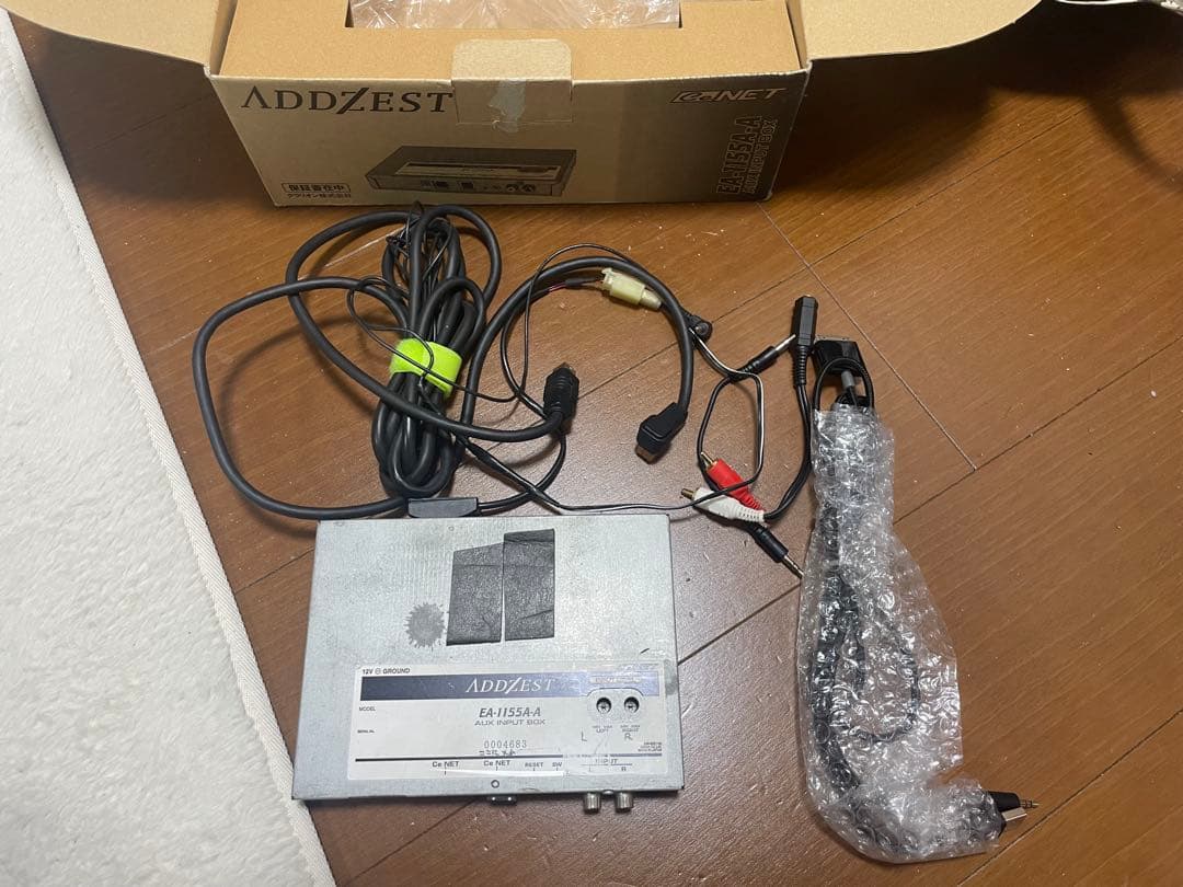 ADDZEST EA-1155A-A（手書きの接続説明付けます）