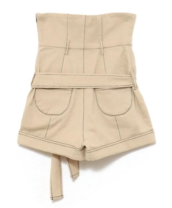 【タグ付き新品】andmary Highwaist ribbon pants