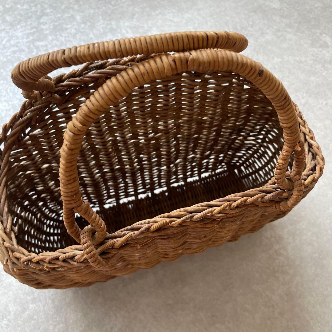 【定価4万】松野屋 あけび 手提げかごバッグ