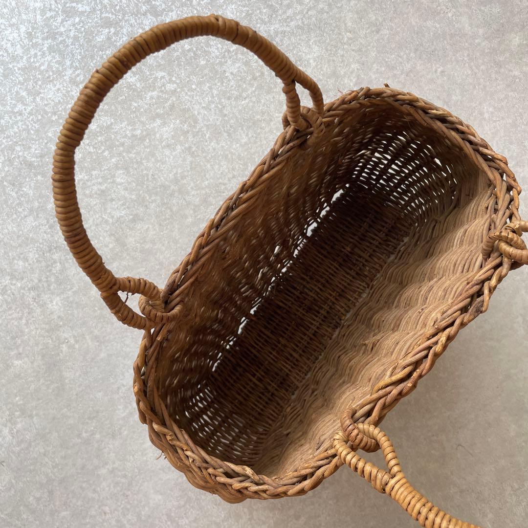 【定価4万】松野屋 あけび 手提げかごバッグ