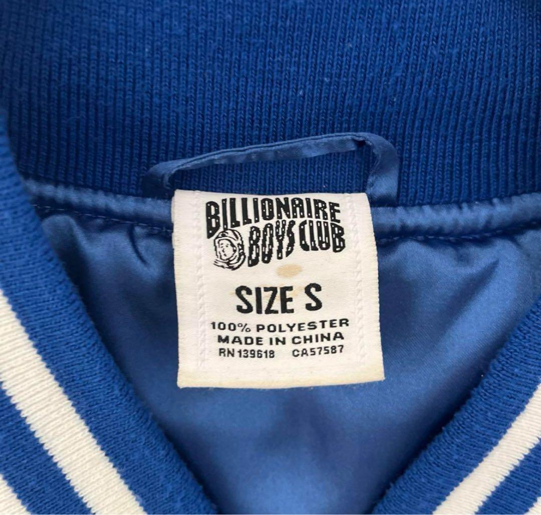 ビリオネアボーイズクラブ スカジャン スタジャン キルティング 刺繍ロゴ 中綿S