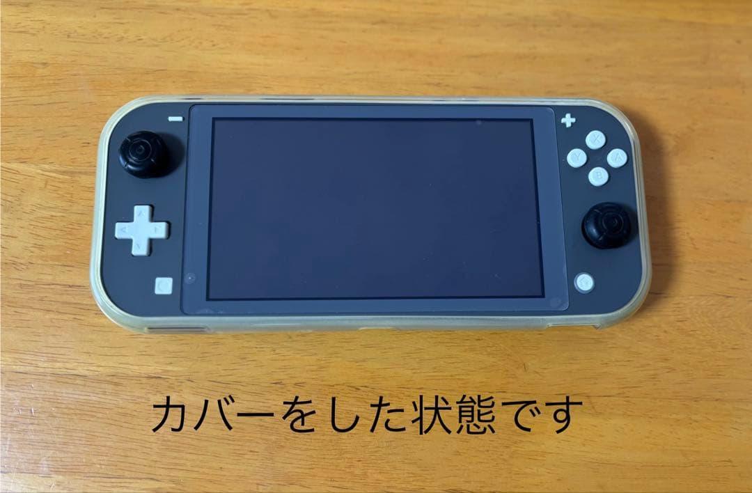 Nintendo Switch Lite グレー 本体　ケース　カバー付き