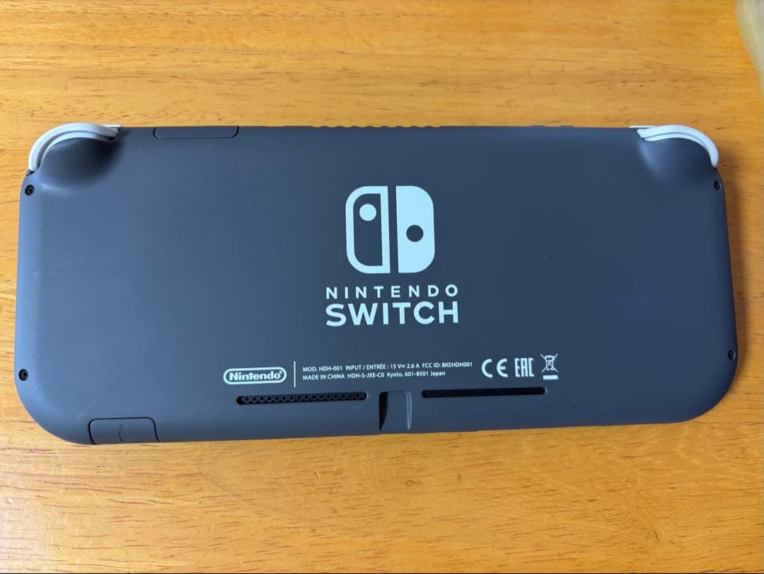 Nintendo Switch Lite グレー 本体　ケース　カバー付き