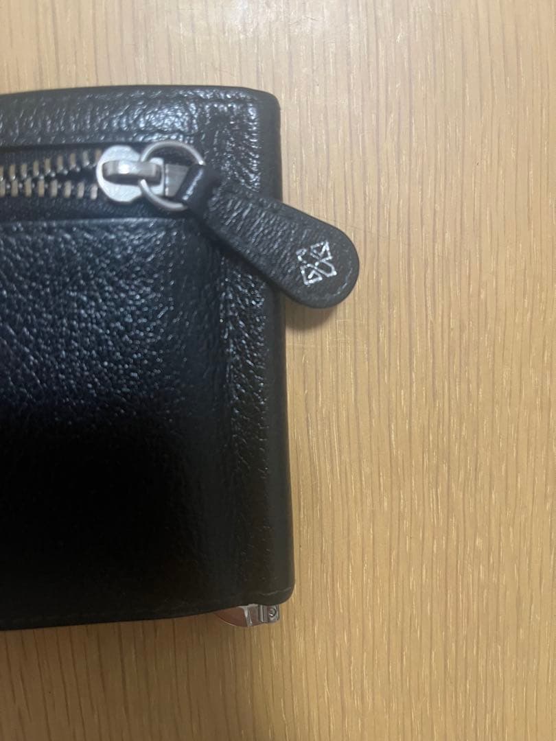 ETTINGER CAPRA BLACK マネークリップ